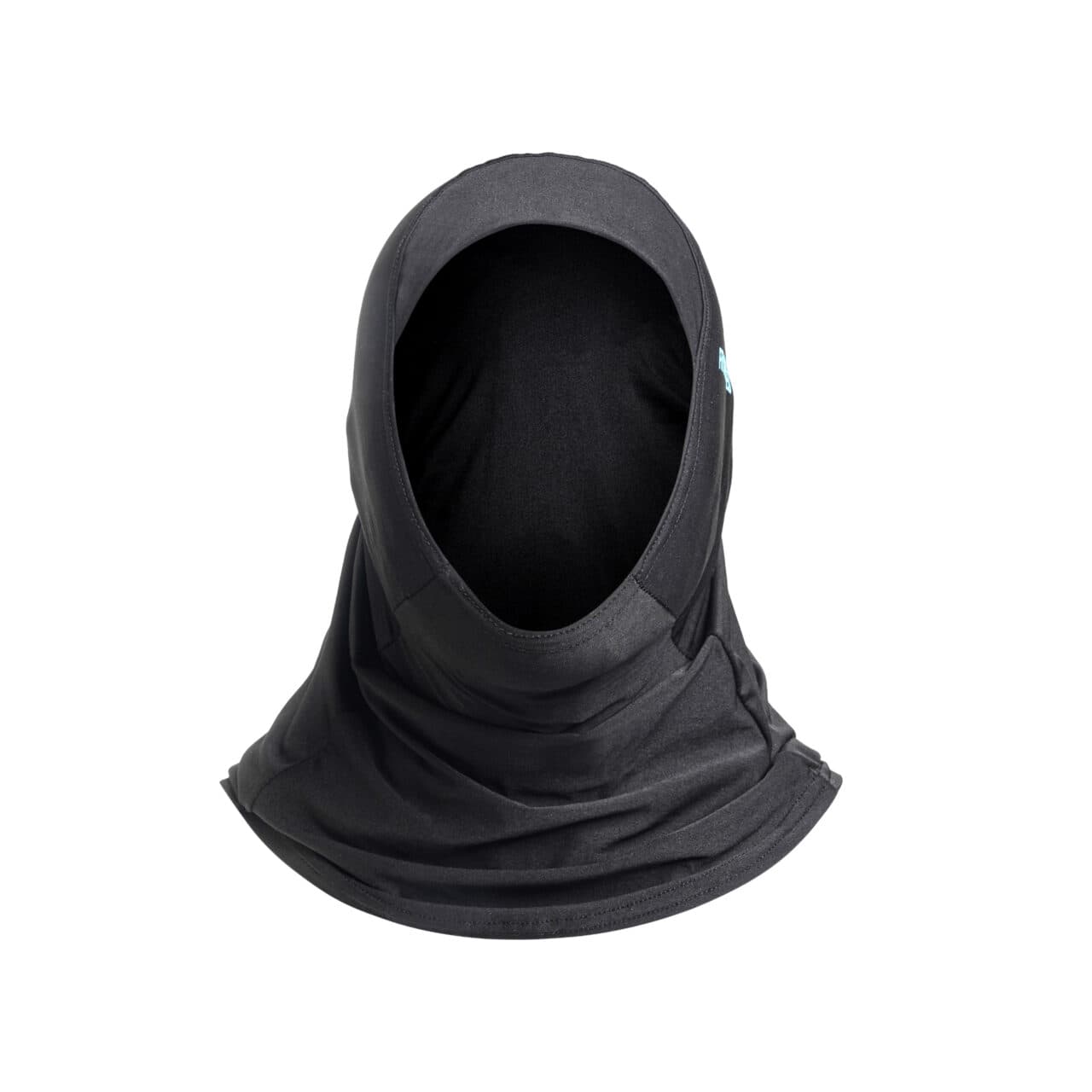 Sport Hijab Schwarz Miniaturansicht 4