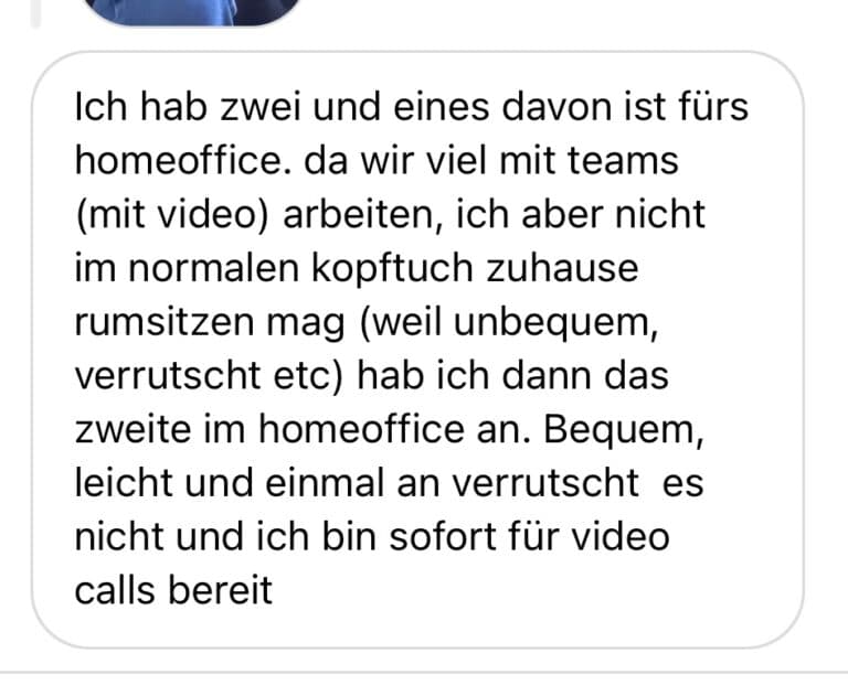 Authentische Kundinnenstimme zum Fitspirated Sport Hijab 5